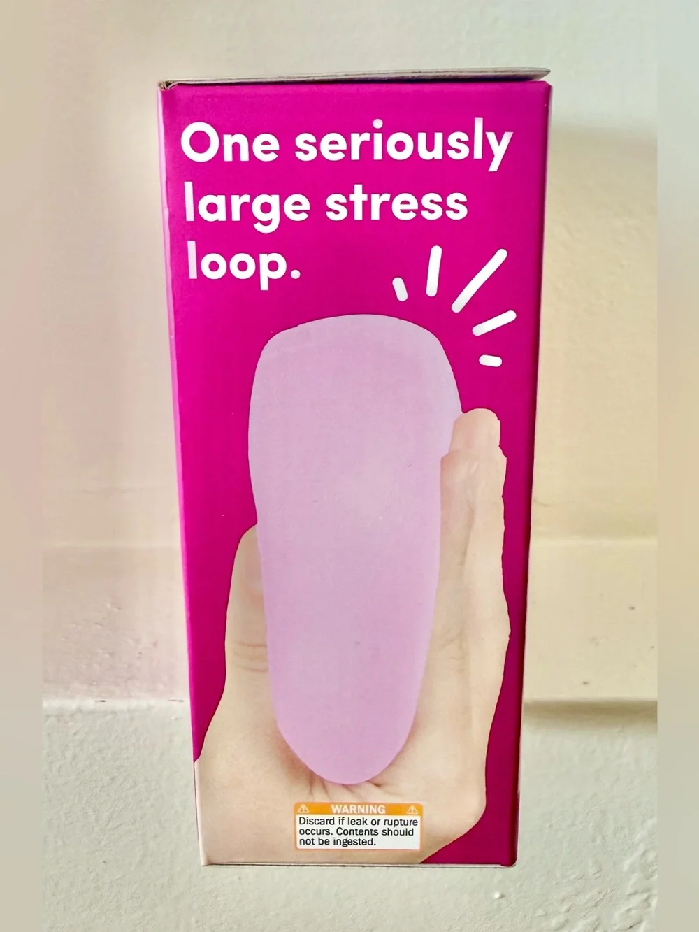 NEW! SPEKS JUMBO Gump Stress LOOP - Moon Jelly (pinkish-purple)